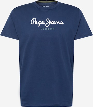 Pepe Jeans T-Shirt 'EGGO' in Blau: predná strana