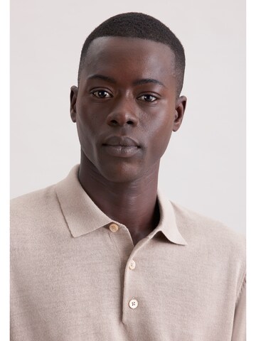 SEIDENSTICKER Pullover 'Schwarze Rose' in Beige