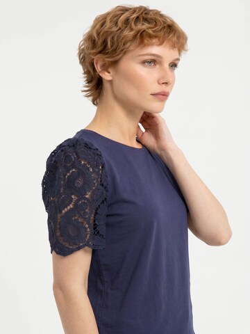 Alexa Dash Blouse in Blauw