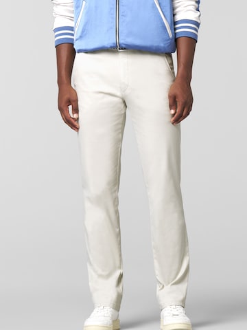 Regular Pantalon chino MEYER en beige : devant