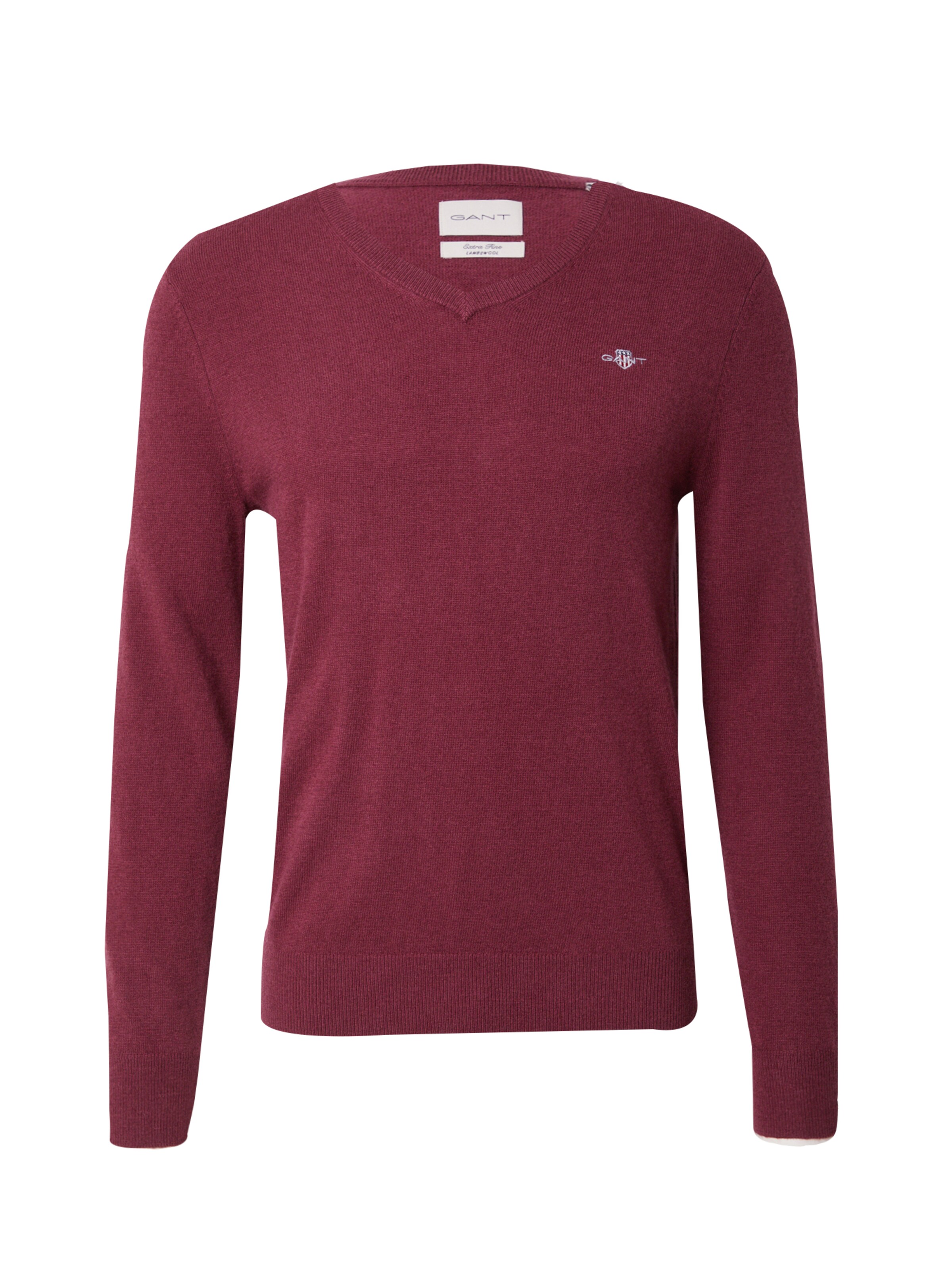 Pulover de la GANT pe roșu: față