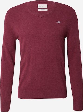 Pull-over GANT en rouge : devant