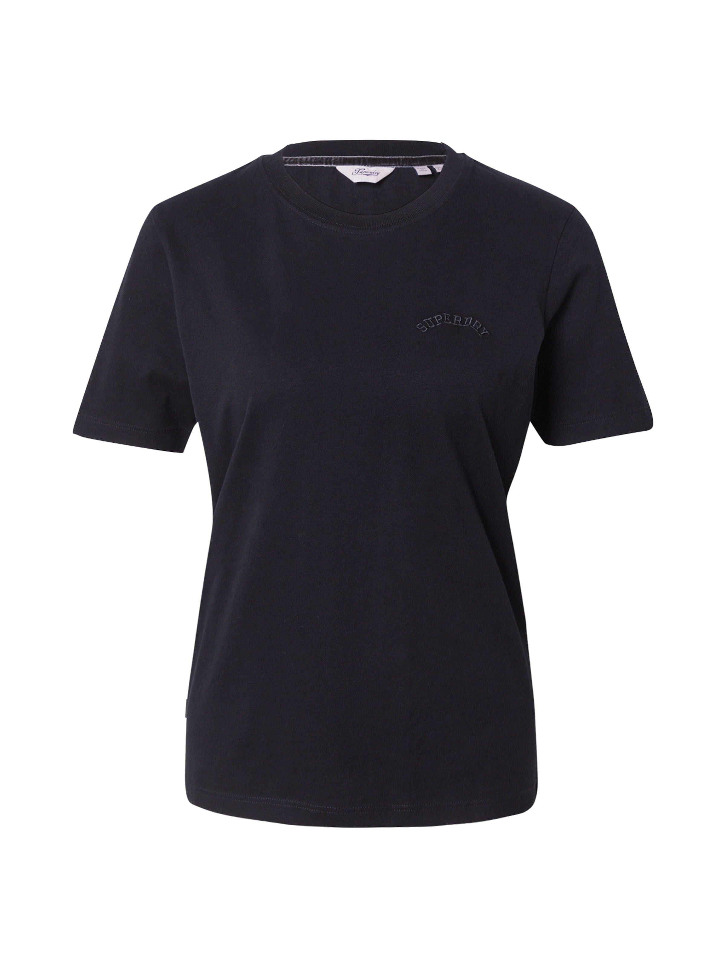 Superdry Tričko 'Essential' – černá: přední strana