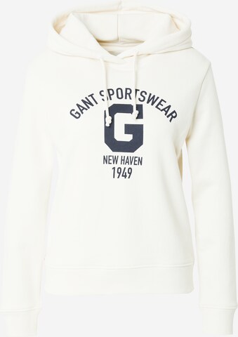 GANT Sweatshirt in Beige: front