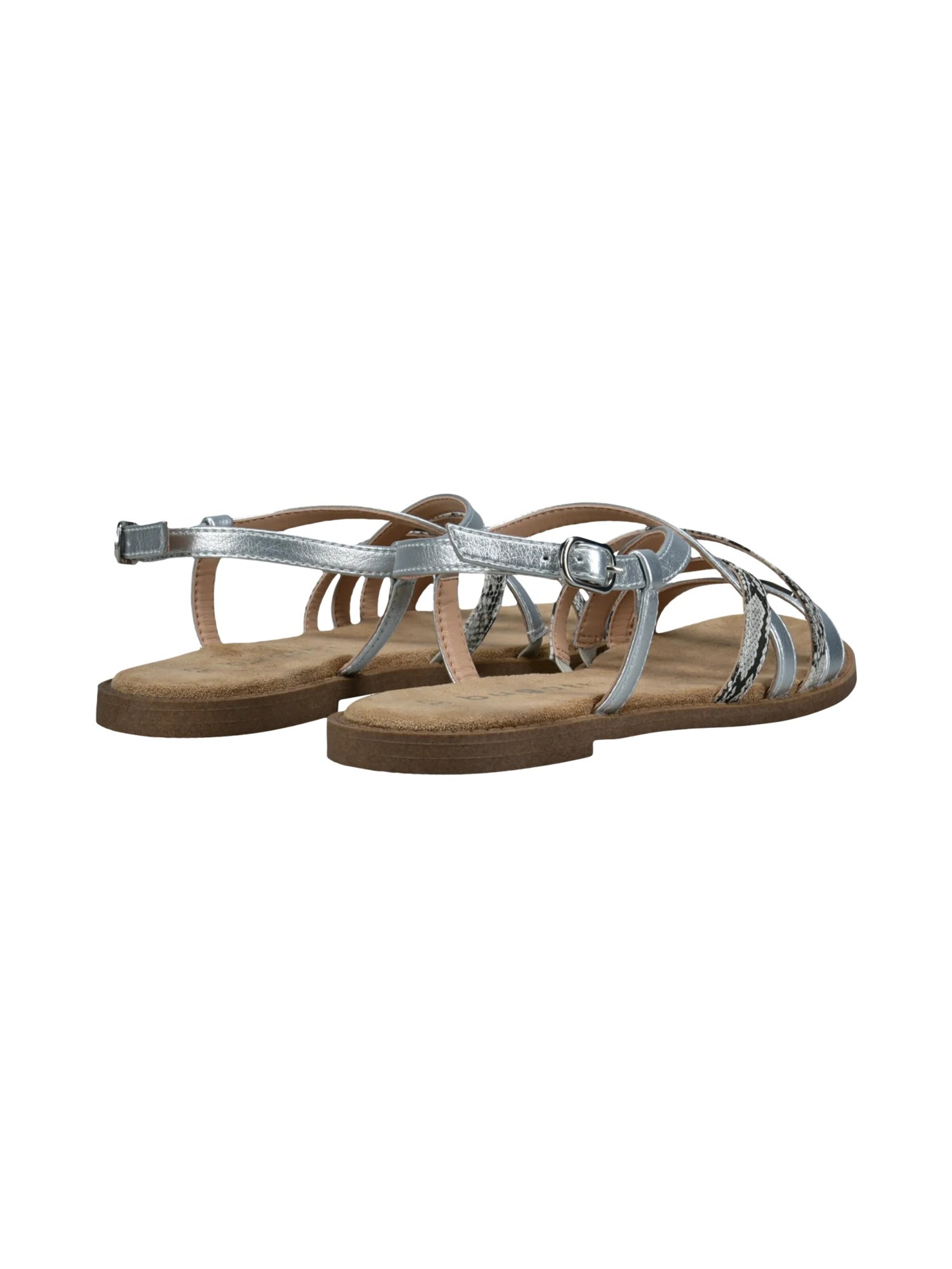 bugatti Sandals in Silver
