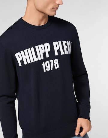 Pull-over Philipp Plein en bleu