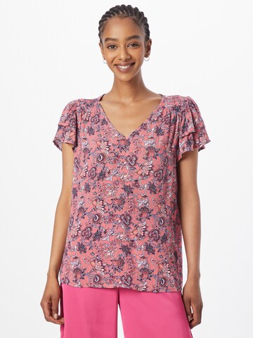 Camicia da donna di ESPRIT in rosa: frontale