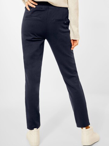 CECIL Slim fit Trousers in Blue