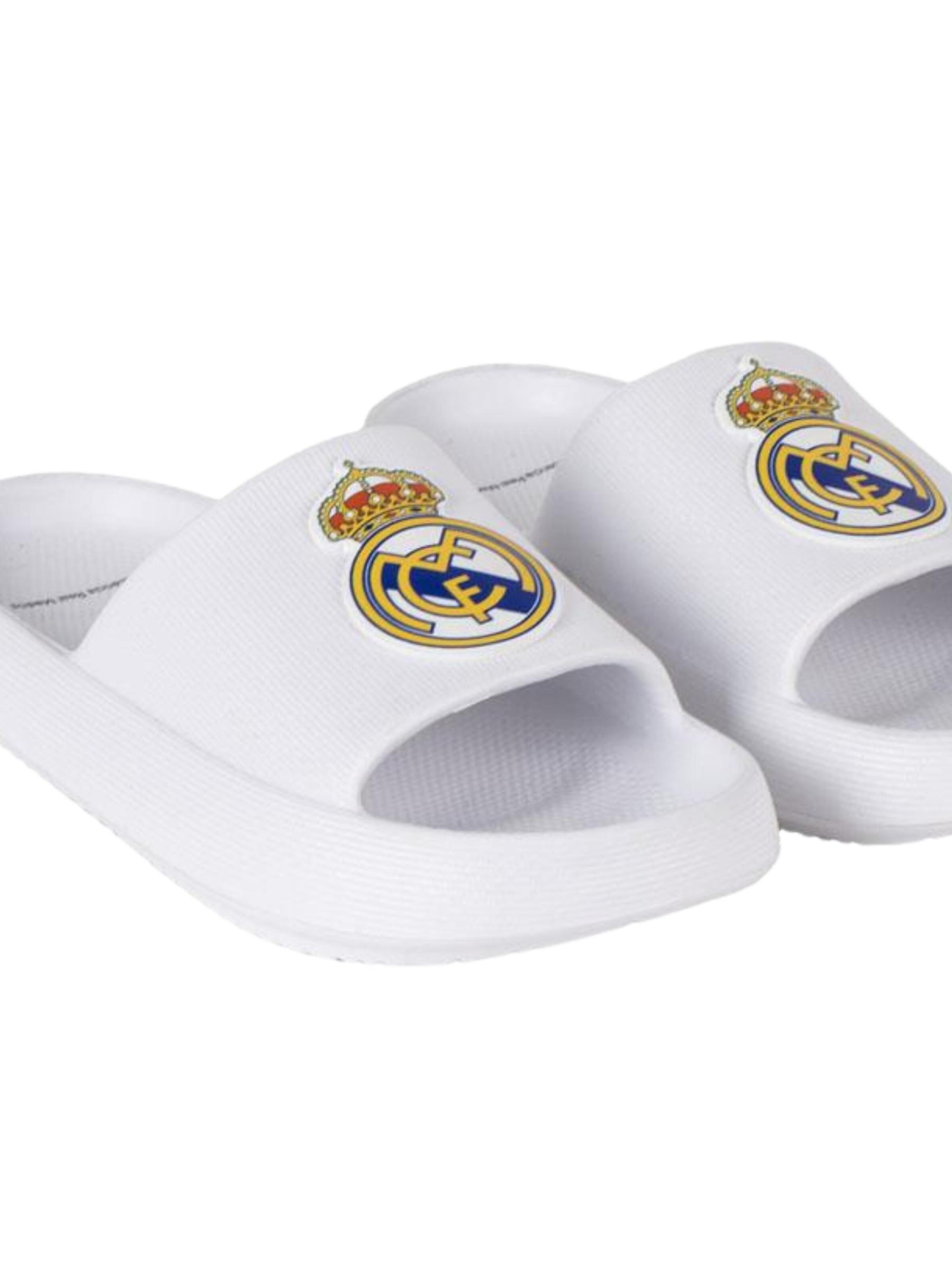 Cerdá Beach & Pool Shoes 'Real Madrid' in White