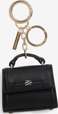 Karl Lagerfeld Avaimenperä 'K/Autograph' värissä musta: etupuoli