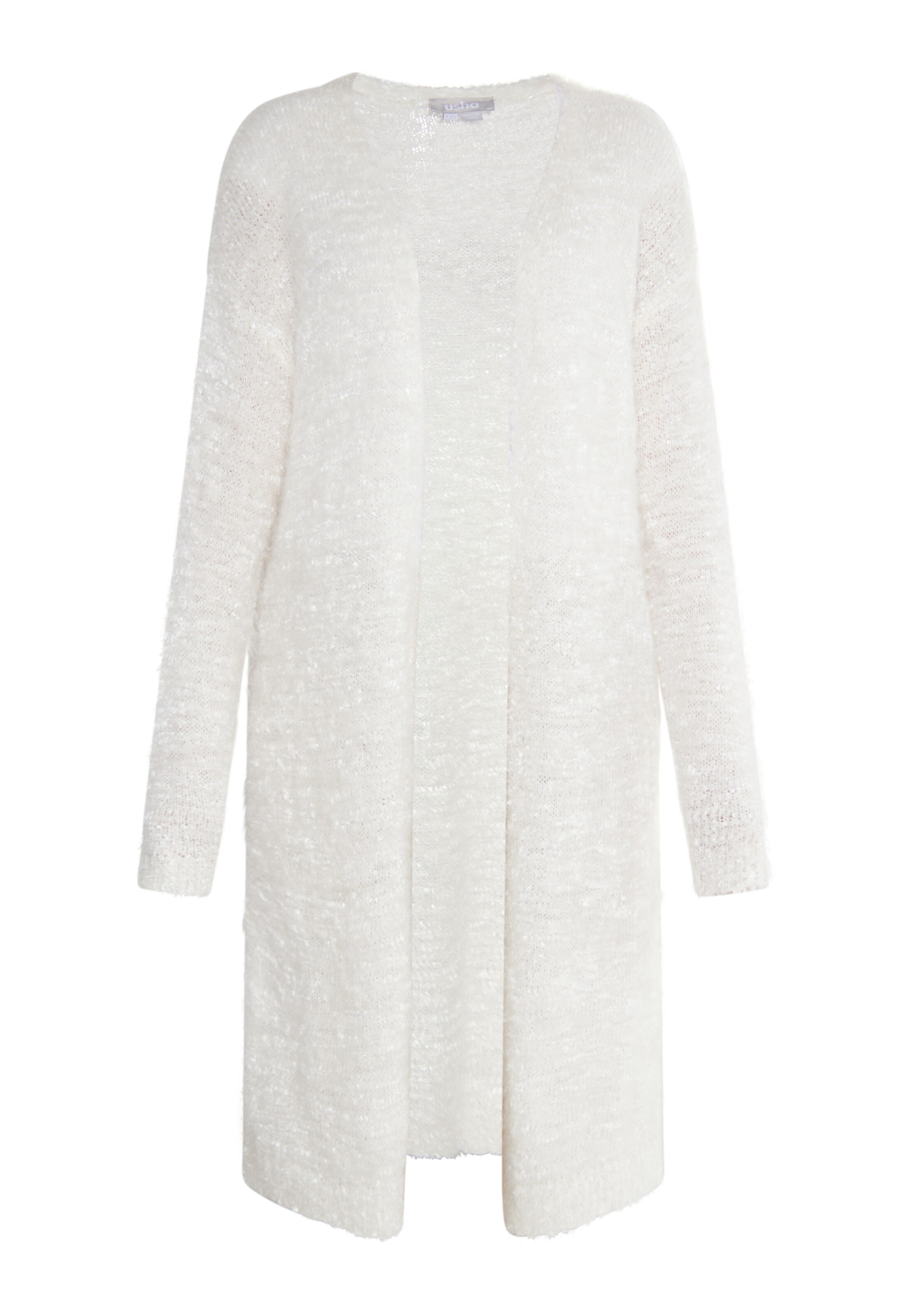 Usha Neuletakki 'Sivene' värissä valkoinen: etupuoli