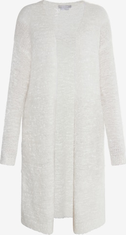 Usha Knit Cardigan 'Sivene' in White: front