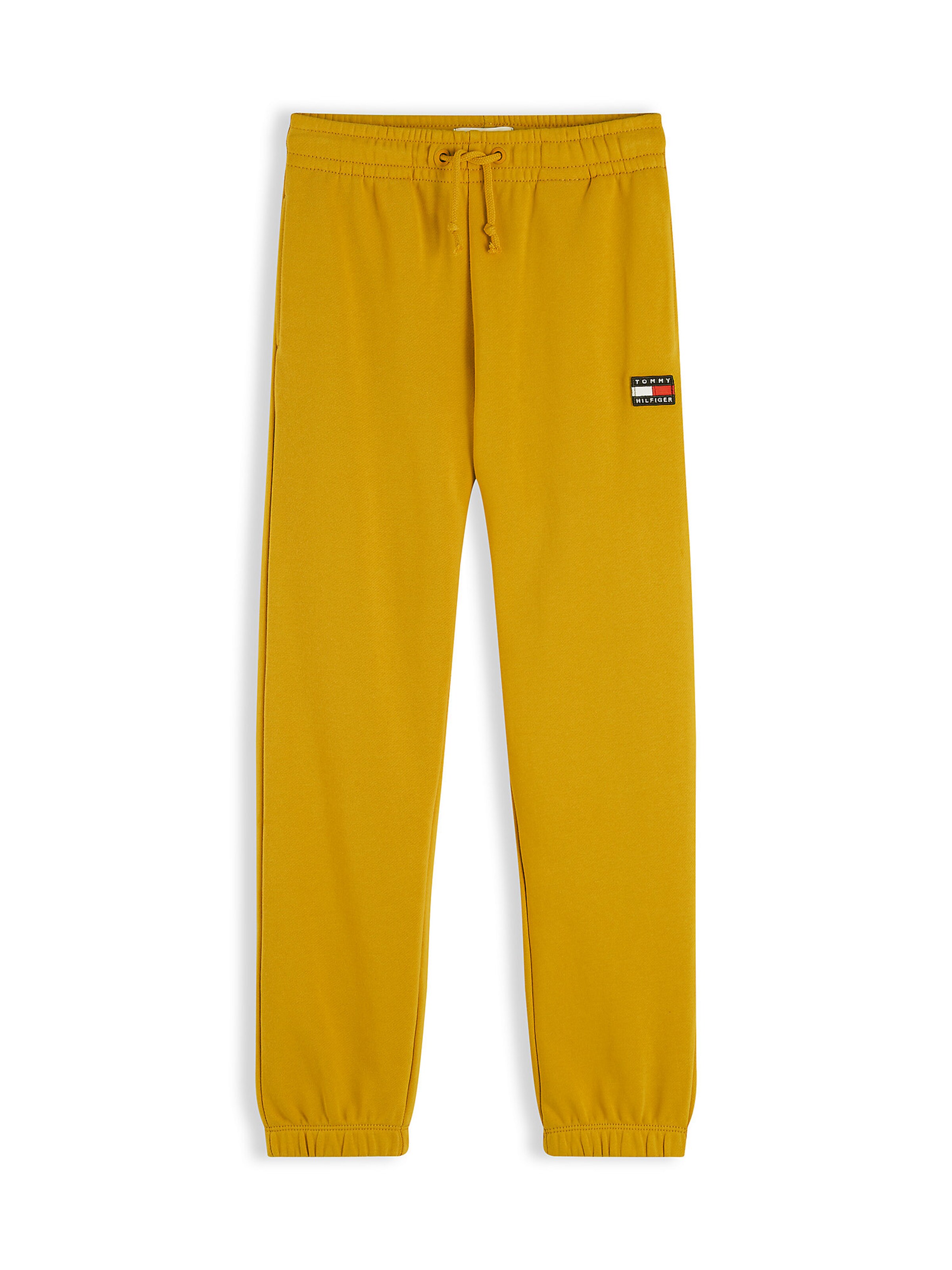 Pantalon TOMMY HILFIGER en jaune : devant
