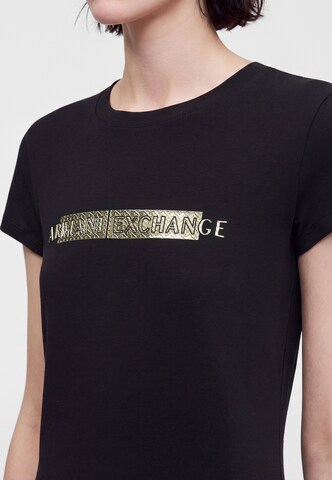 ARMANI EXCHANGE Koszulka w kolorze czarny