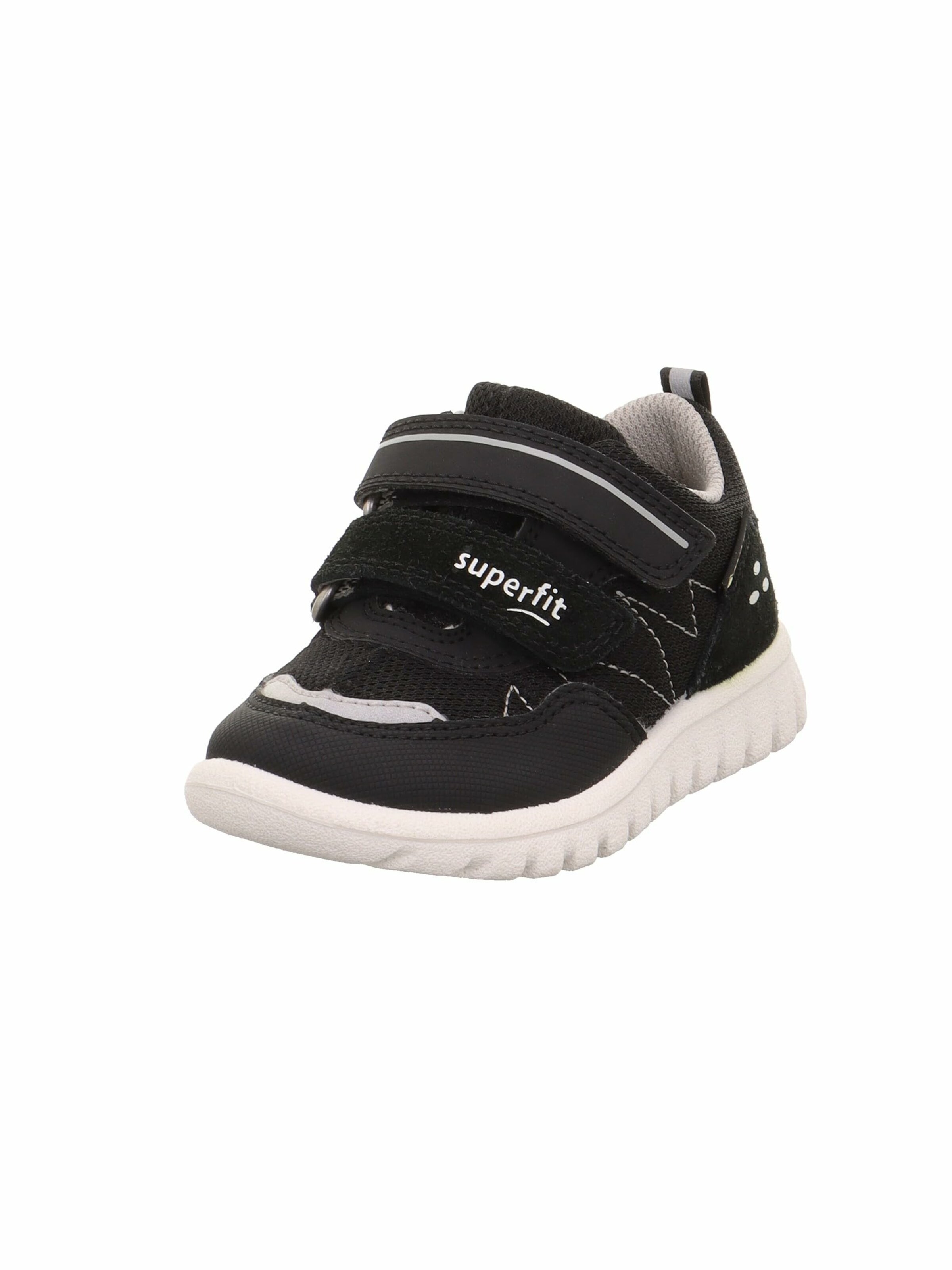 SUPERFIT First-Step Shoes in Black: front