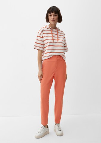 s.Oliver Slim fit Chino trousers in Orange