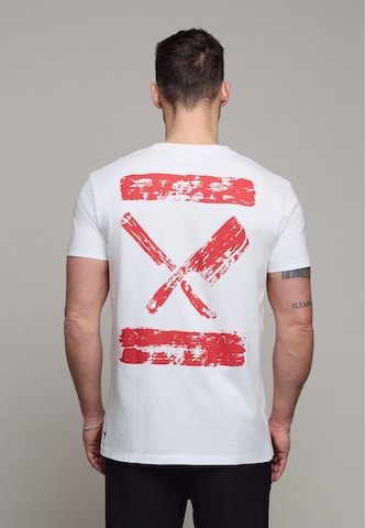 Distorted People - Camiseta 'Inked Classic' en blanco: frente