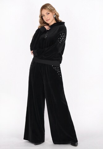 faina - Sudadera 'Fashion Look' en negro