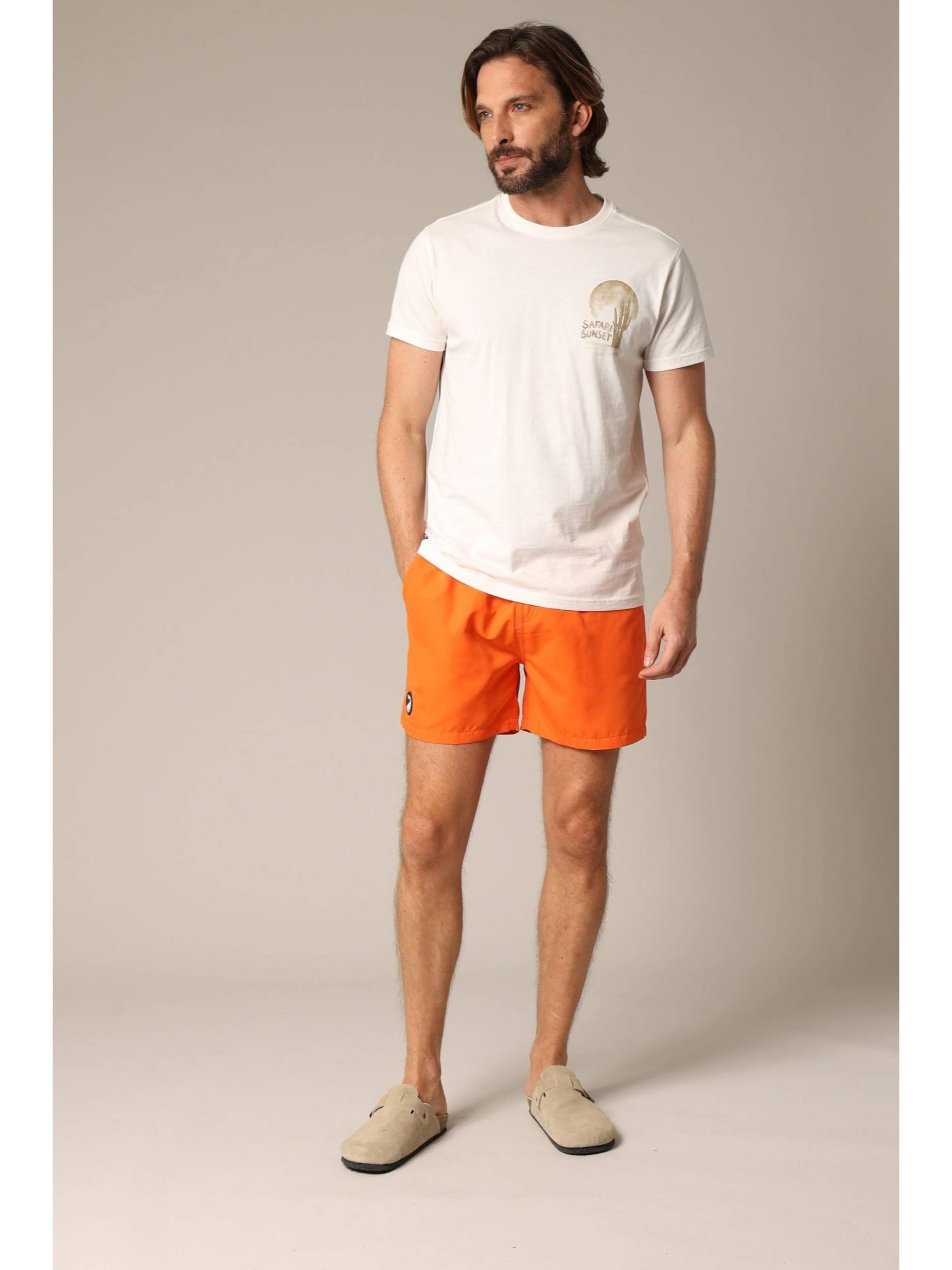 Shorts de bain Deeluxe en orange