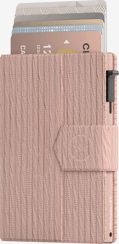 Prowallet Wallet 'Pasjeshouder Plus Ripple' in Orange: front
