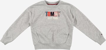 Sweatshirt de la TOMMY HILFIGER pe gri: față