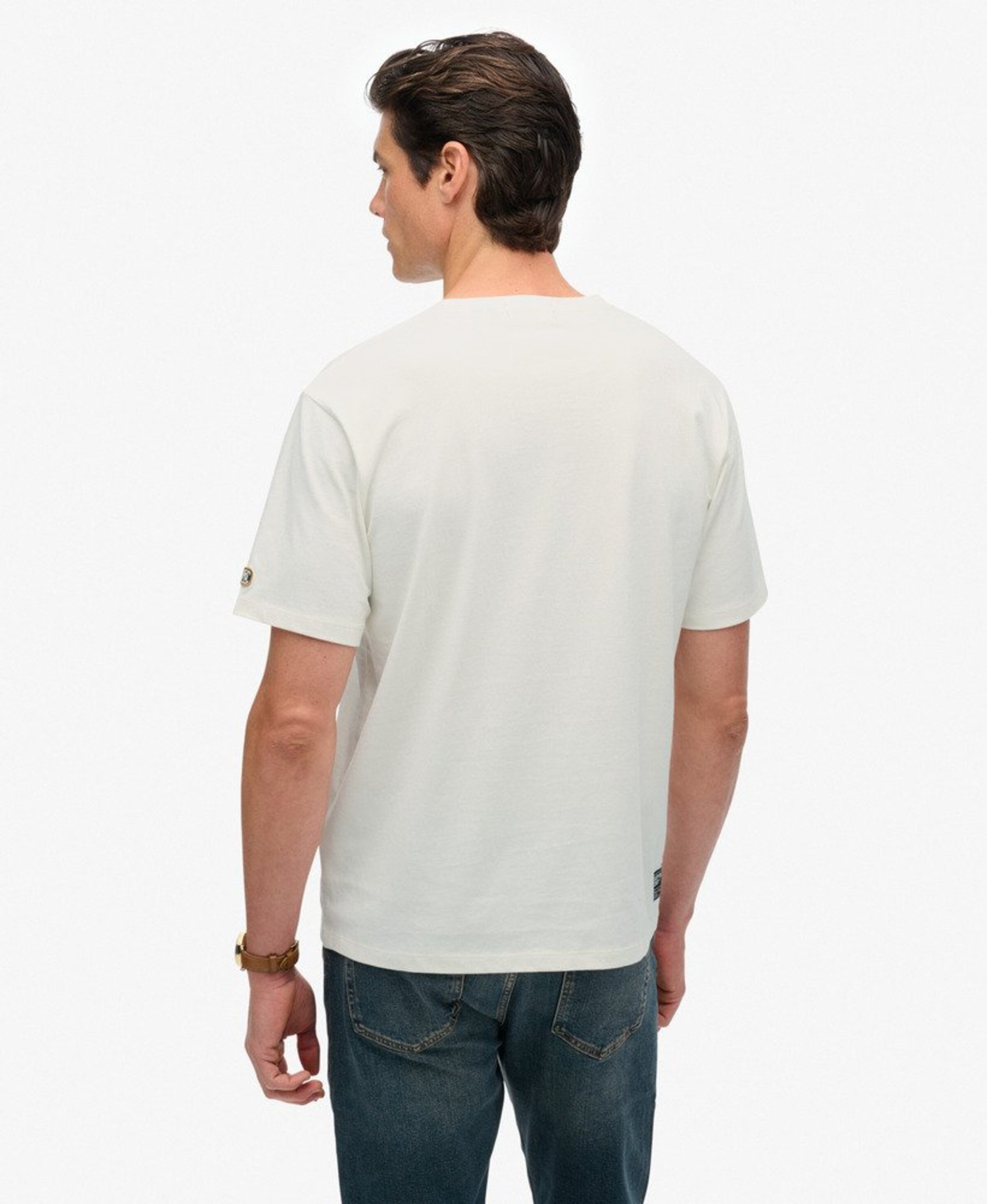 T-Shirt Superdry & Co en blanc