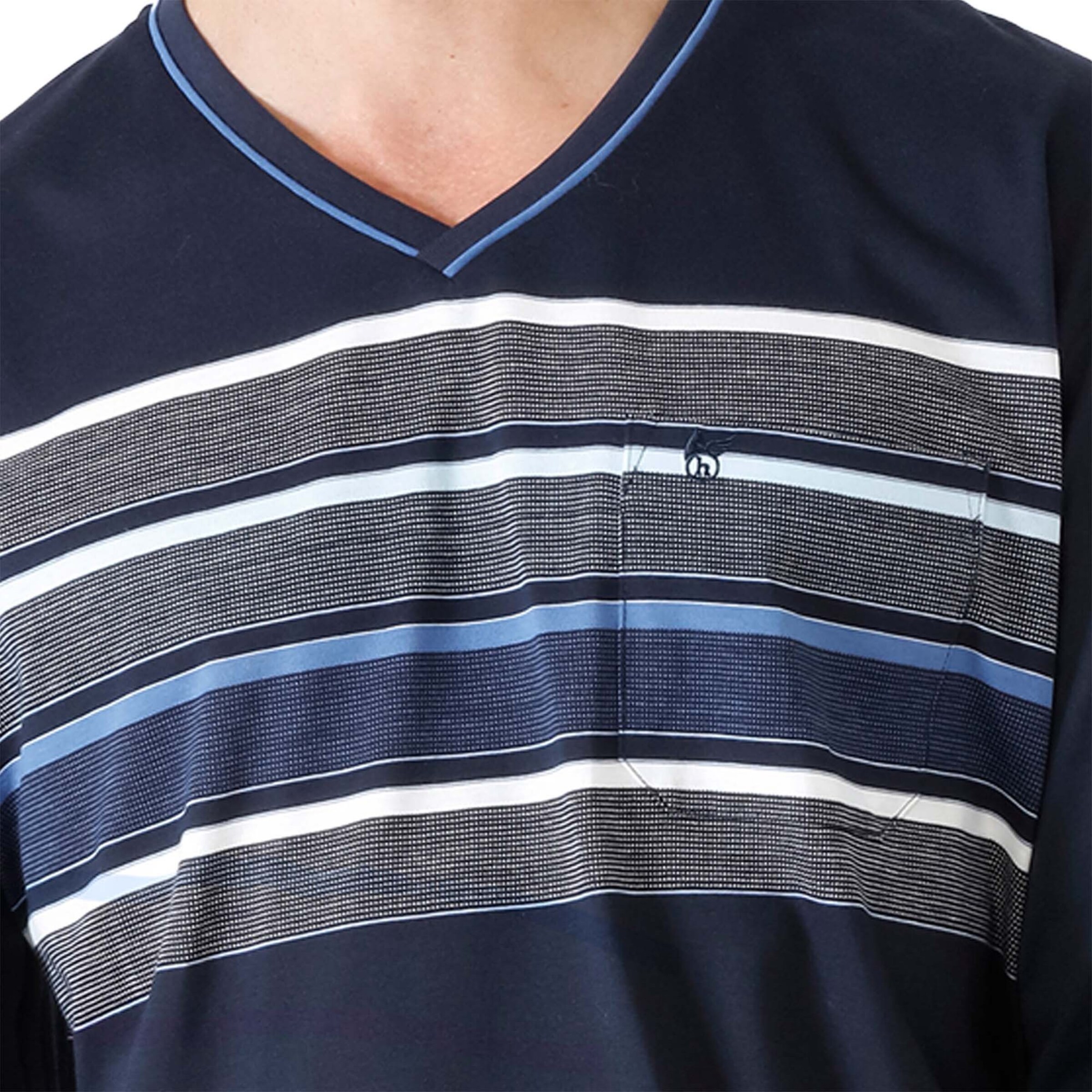 HAJO - Pijama largo en azul