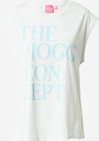 Maglietta di The Jogg Concept in bianco: frontale