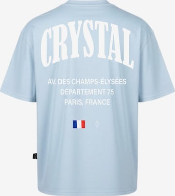 Crystal Paris Shirt 'Champs' in Blauw: voorkant
