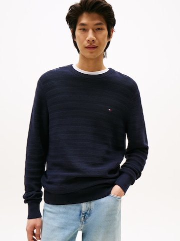 TOMMY HILFIGER Pulóver - kék: elől