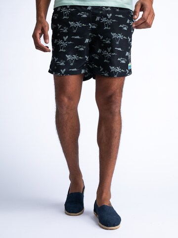 Petrol Industries Zwemshorts ' Ventura' in Blauw: voorkant