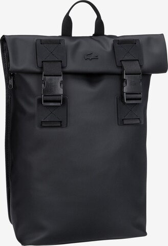 LACOSTE Backpack in Black: front