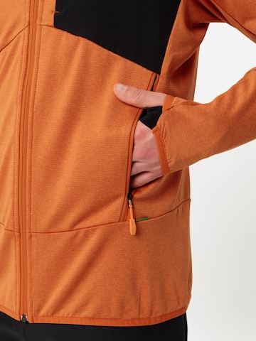 VAUDE Athletic fleece jacket 'Monviso' in Orange