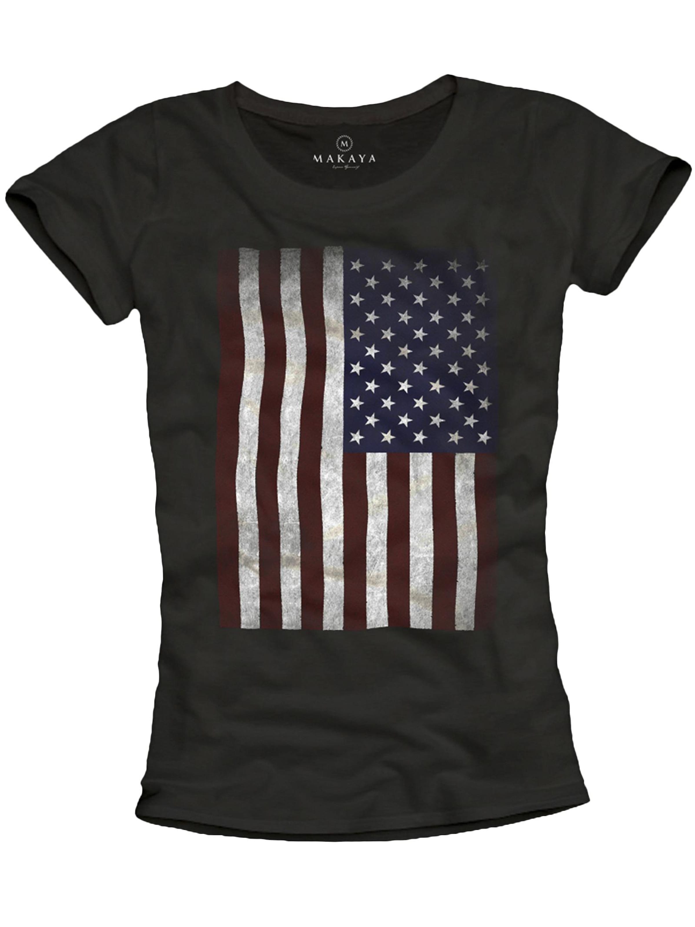 MAKAYA Shirt‌‌‌‌‌‌‌‌‌‌ in Schwarz: Vorderseite