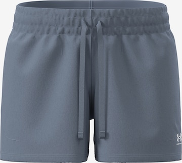 UNDER ARMOUR Workout Pants in Blue: front