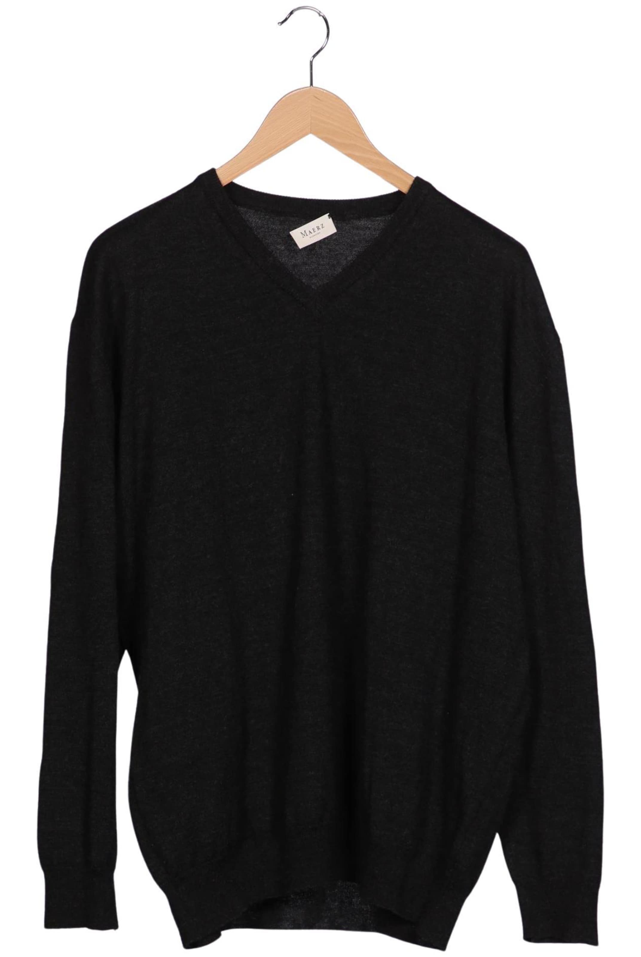 MAERZ Muenchen Pullover 7XL in Schwarz: Vorderseite