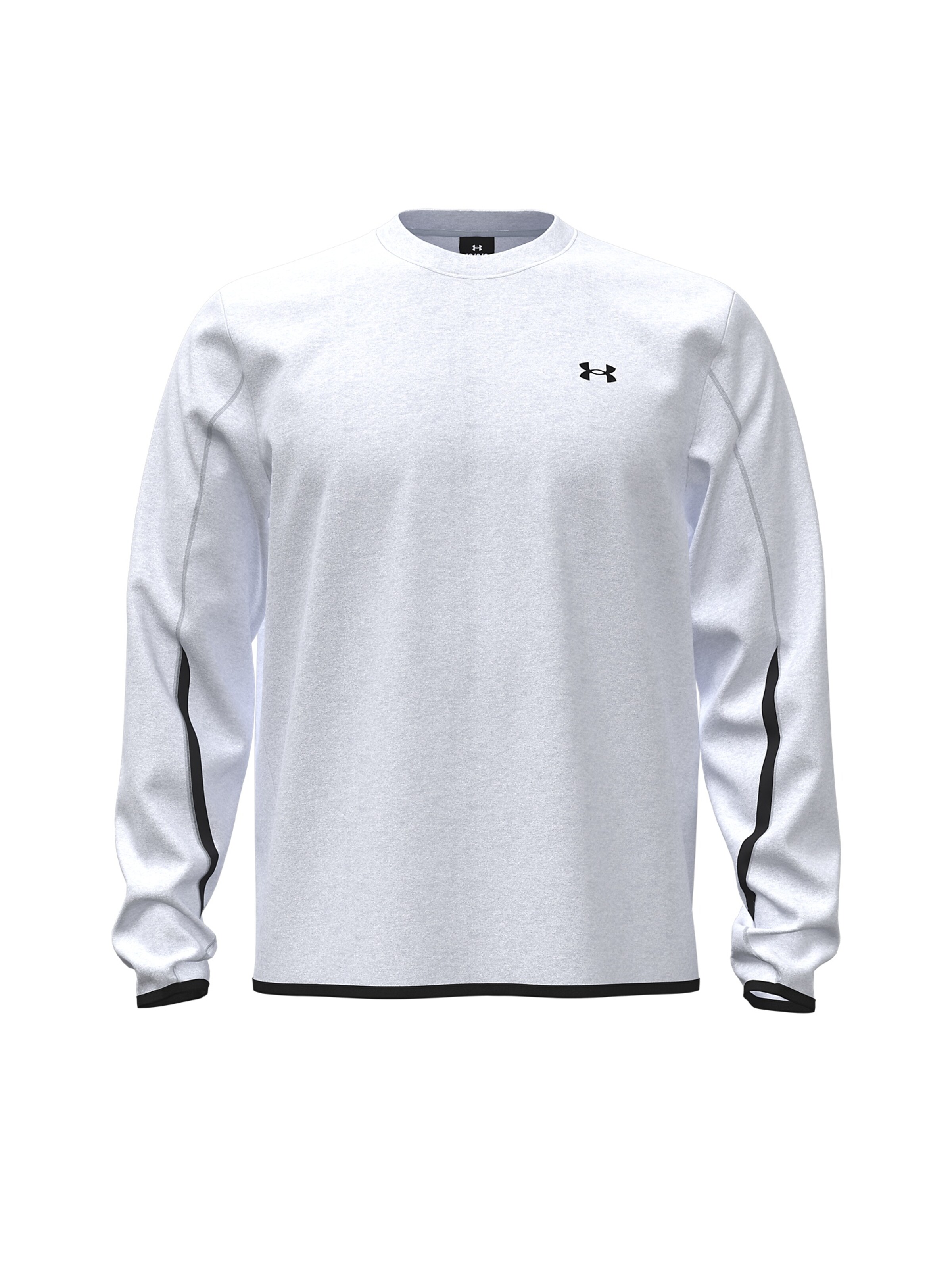 UNDER ARMOUR Athletic Sweatshirt 'Unstoppable' in L in mottled grey / Black, Item view
