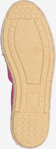 VERBENAS Espadrilles 'Carmen' in Roze