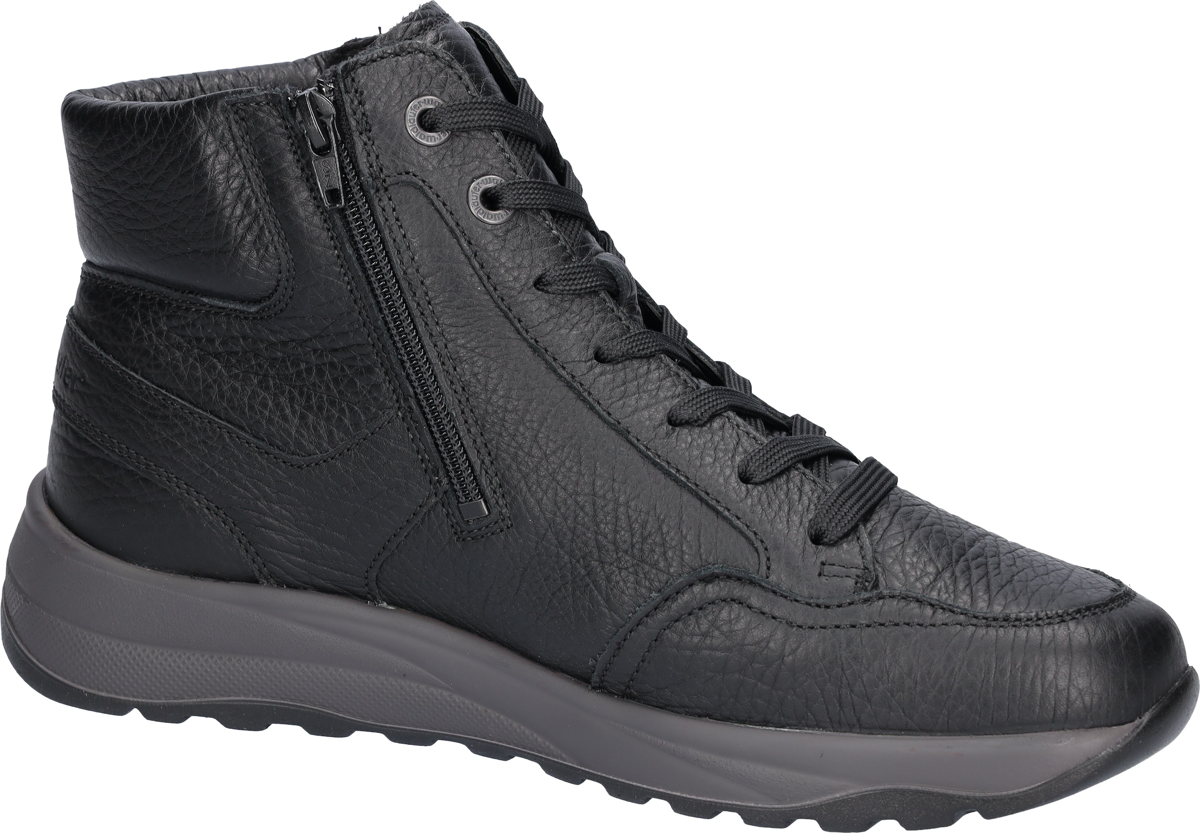 WALDLÄUFER Lace-Up Boots in Black