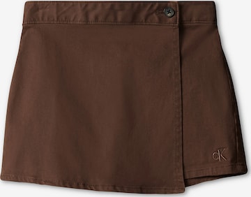 Gonna di Calvin Klein Jeans in marrone: frontale