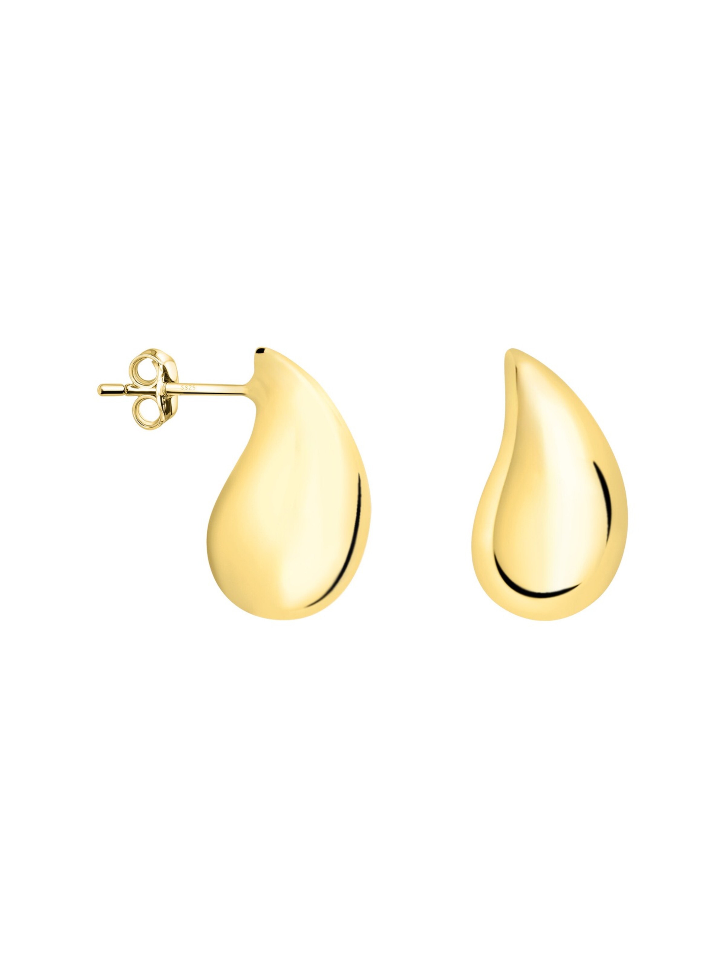 Sofia Milani Ohrringe 'Drop'‌‌‌ in Gold: Vorderseite