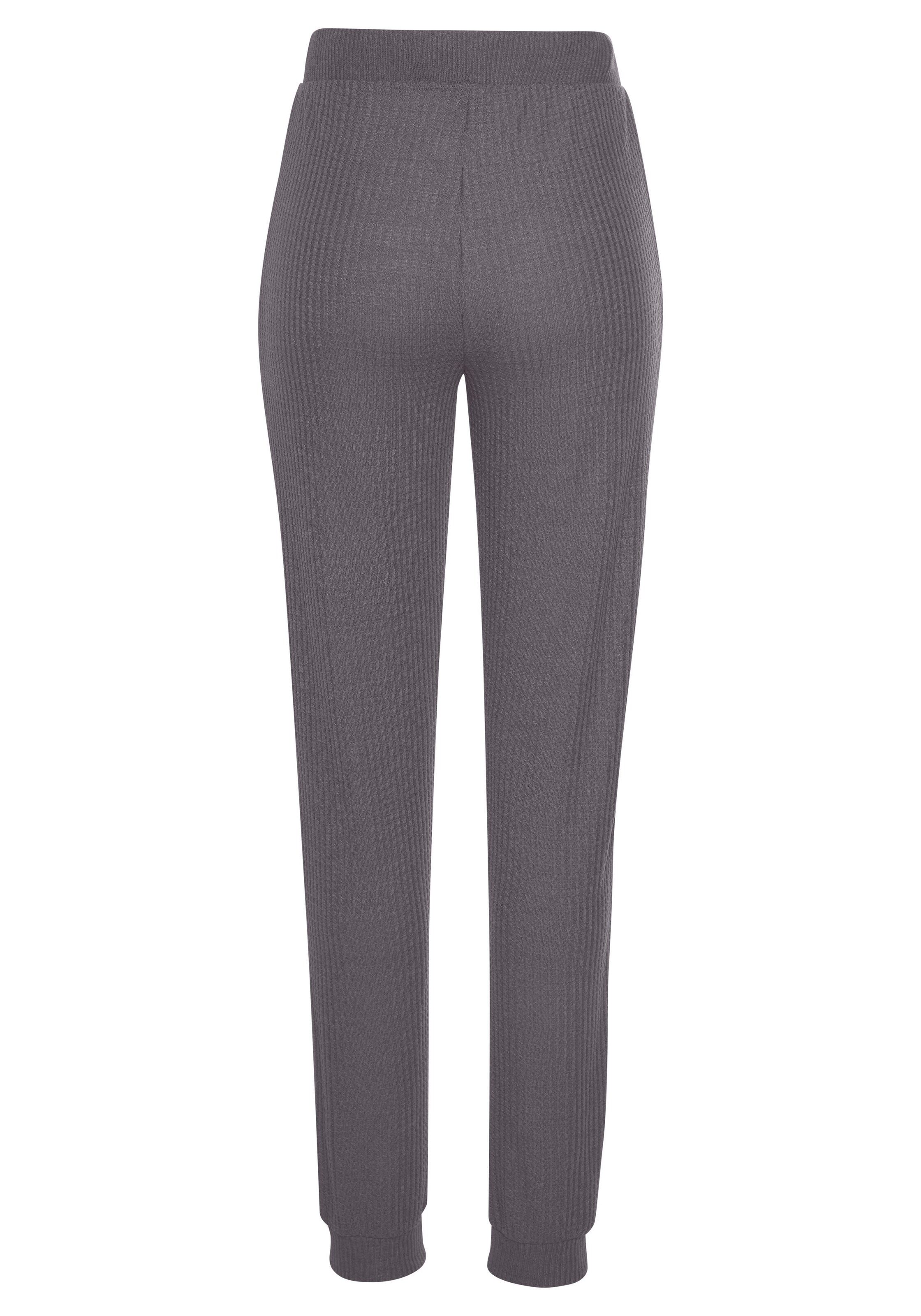 s.Oliver Loosefit Pyjamahousut värissä harmaa