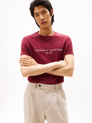 TOMMY HILFIGER Regular fit Shirt in Rood: voorkant