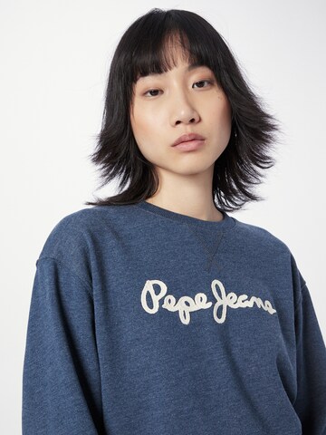 Pepe Jeans Sweatshirt 'Nanettes' in Blauw