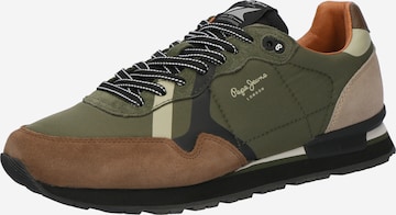 Pepe Jeans Sneakers 'BRIT ROAD' in Brown: front