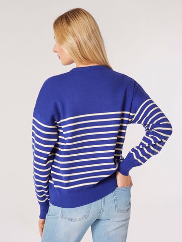 Apricot Sweater in Blue