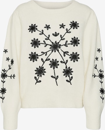 VERO MODA Pullover 'Gaia' in Beige: Vorderseite