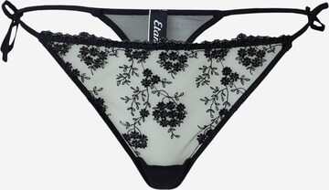 ETAM String in Schwarz: Vorderseite