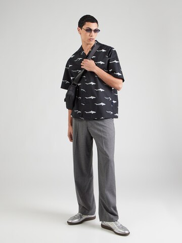 HUGO Regular fit Button Up Shirt 'Eligino' in Black