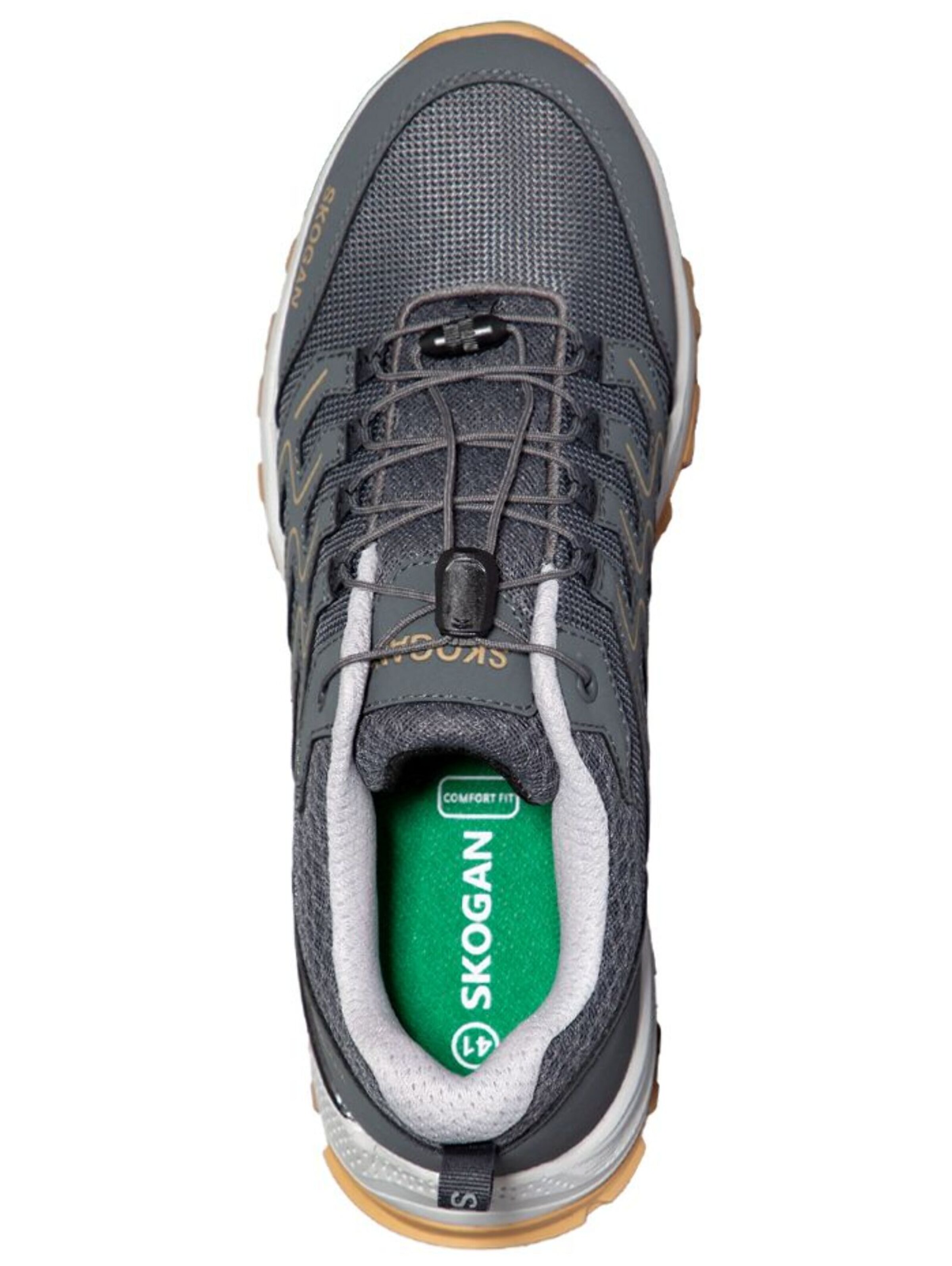 SKOGAN Platform trainers in Grey: top